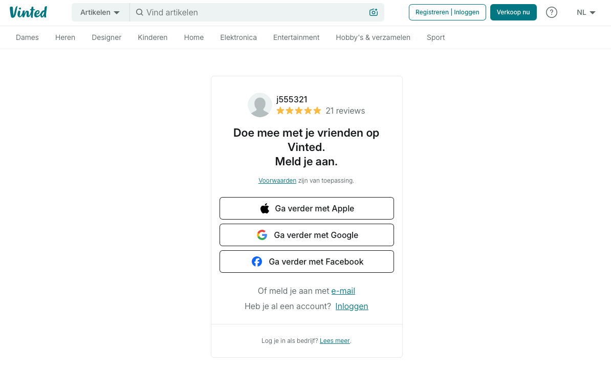 Vinted Referral Code: Verdien tot €15 Gratis Credits afbeelding