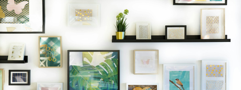 Gallery walls en gepersonaliseerde kunst, custom posters voor je interieur afbeelding