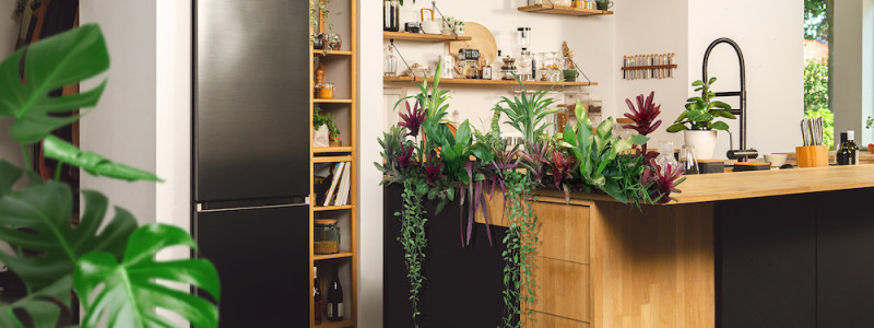 Design koelkasten, het mode accessoire voor de keuken van nu afbeelding