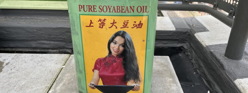 Olievat plantenbak maken - kookolievat handleiding afbeelding