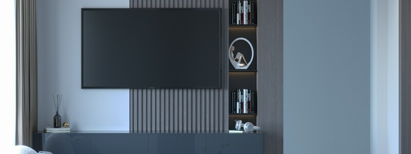 Zelf een zwevend tv-meubel maken afbeelding