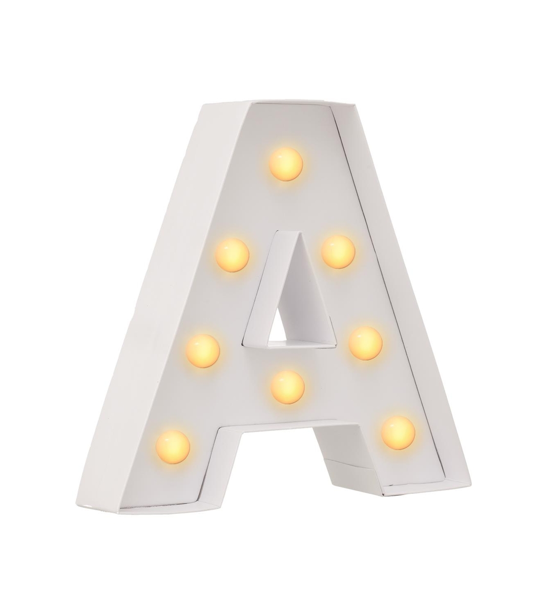 verrassing lading Opname Letterlampen en Circusverlichting: pret van A tot Z
