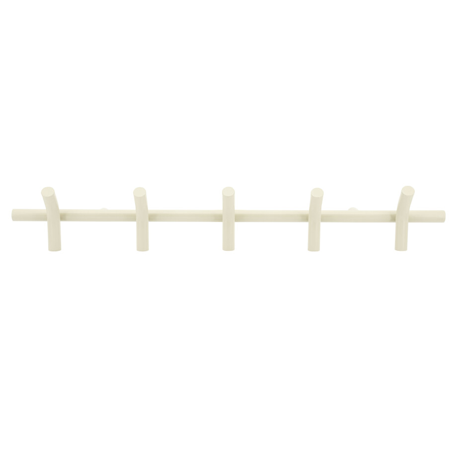 By-Boo Kapstok 'Matto' Met 5 haken, kleur Beige afbeelding 1