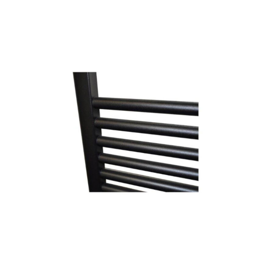 Sanicare Design Radiator - 111.8x60cm - 730W - recht - mat zwart HRA 601118A afbeelding 1