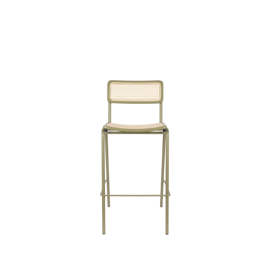 Set van 2 barkrukken Jort rotan | Zuiver afbeelding 1