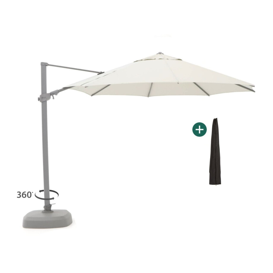 Shadowline Austin zweefparasol ø 350cm - Laagste prijsgarantie! afbeelding 1