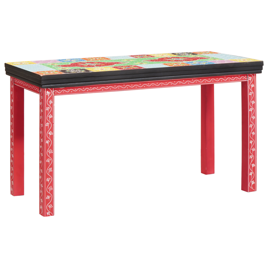 vidaXL Nesting Tafels 3 Stuks Massief Mango Hout afbeelding 1