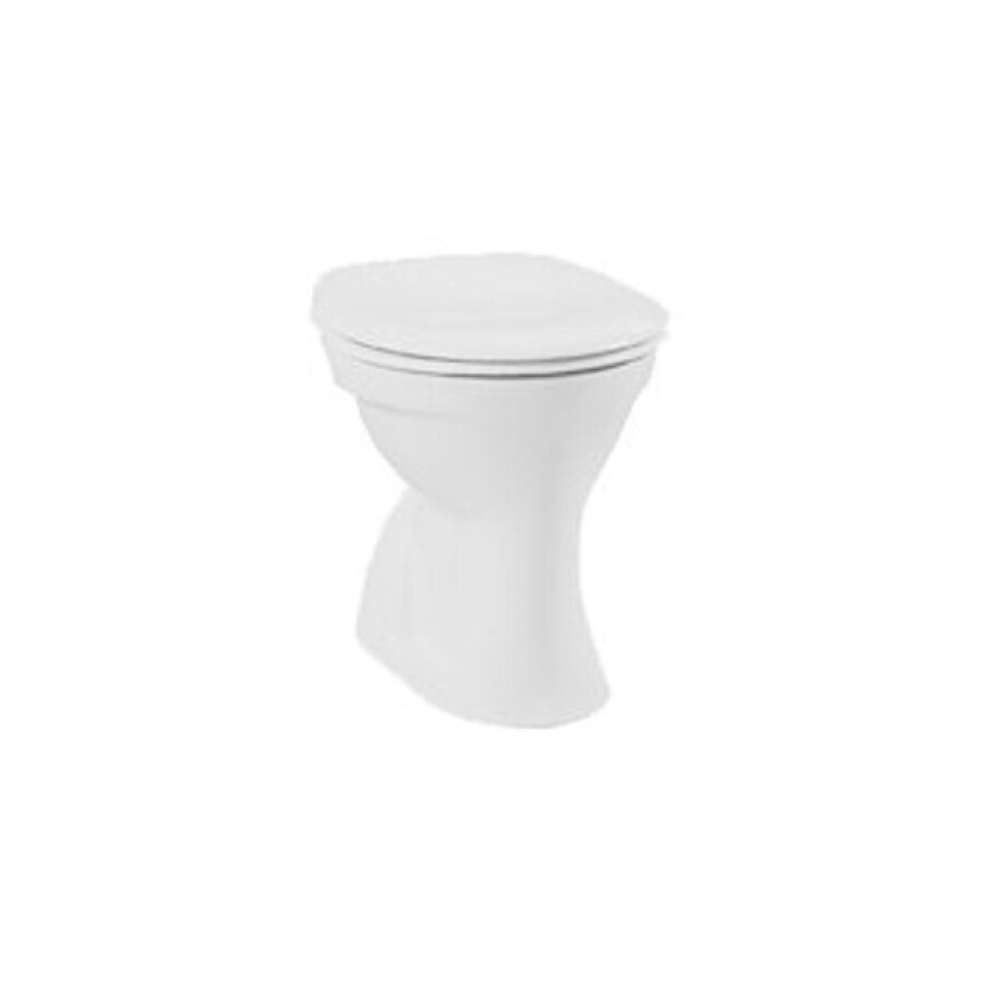 Wisa Sydney closetpot vlakspoel AO uitlaat wit 9100901741 afbeelding 1