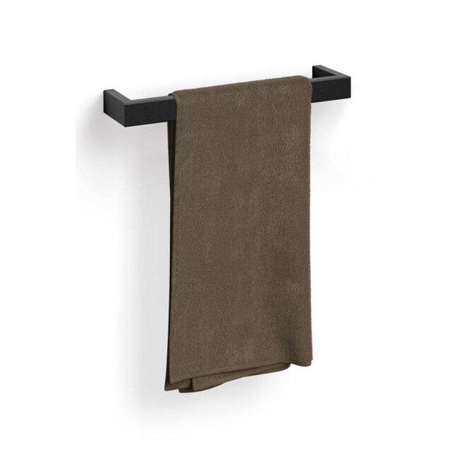 Zack Linea handdoekstang 46,5 cm zwart RVS 40577 Zack Linea handdoekstang 46,5 cm zwart RVS 40577 afbeelding 1