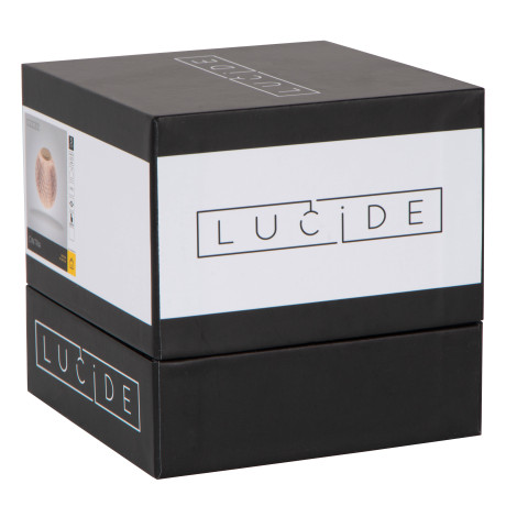 Lucide CINTRA - Oplaadbare Tafellamp - Accu/Batterij - Ø 9 cm - LED Dimb. - 1x1,5W 2700K - 3 StepDim - Transparant afbeelding2 - 1