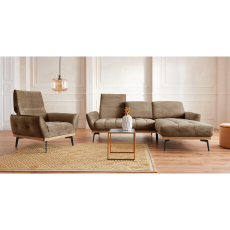 Guido Maria Kretschmer Home&Living Fauteuil Palic, loungestoel inclusief rugverstelling afbeelding2 - 1