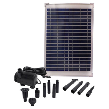 Ubbink Fonteinpompset SolarMax 1000 met zonnepaneel afbeelding2 - 1