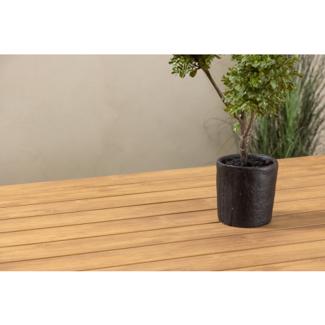 Aaron tuintafel polywood beige - 205 x 90 cm afbeelding2 - 1