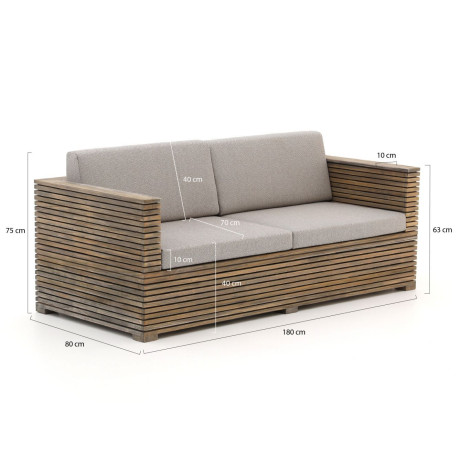 ROUGH-C lounge tuinbank 180cm - Laagste prijsgarantie! afbeelding2 - 1