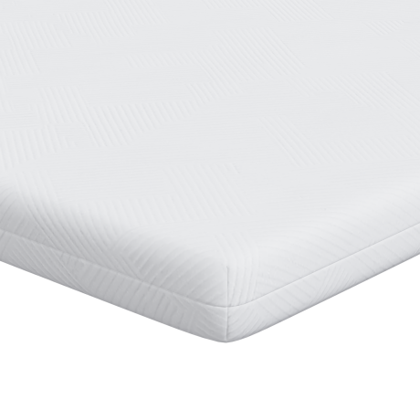 vidaXL Matraspads Wit 180 x 200 cm 100% polyester jacquard stof afbeelding2 - 1