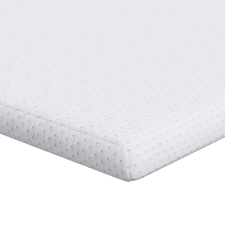 vidaXL Matraspads Wit 180 x 200 cm 100% polyester jacquard stof afbeelding2 - 1