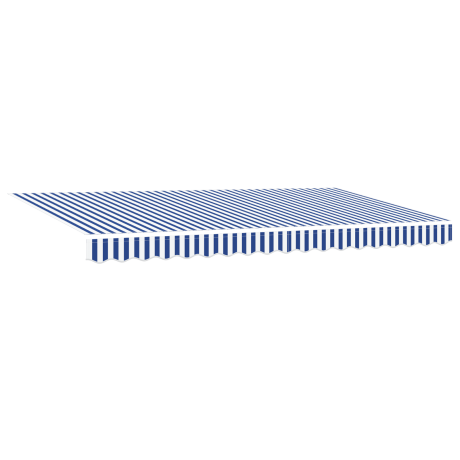vidaXL Zonnescherm met Screen Crème 350 x 200 x 120 cm Stof, Metaal afbeelding2 - 1