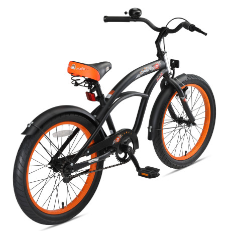 BikeStar Cruiser kinderfiets 20 inch zwart afbeelding3 - 1