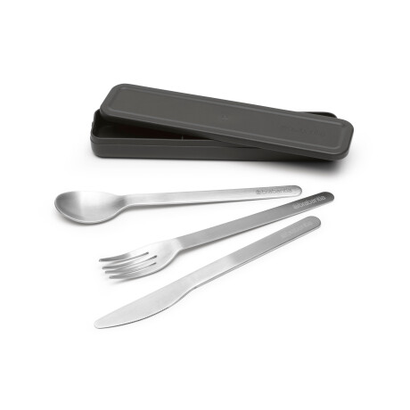 Brabantia Make & Take bestekset - 3-delig - Dark Grey afbeelding3 - 1