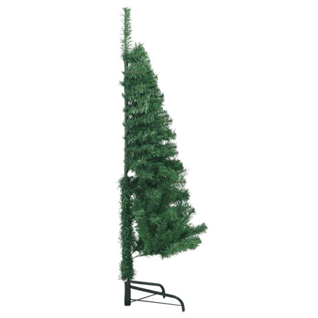 vidaXL Kunstkerstboom hoek 120 cm PVC groen afbeelding3 - 1