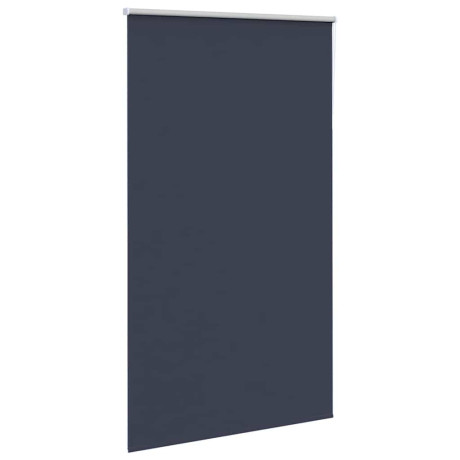vidaXL Rolgordijn verduisterend 135x210 cm stofbreedte 131,6 cm blauw afbeelding3 - 1