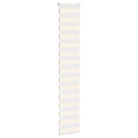 vidaXL Zebra rolgordijn 50x200 cm stofbreedte 45,9cm marmerbeige afbeelding3 - 1