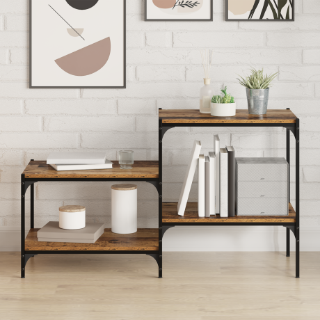 vidaXL Boekenplank Bord 4 pcs Bruin 100 x 40 x 1.5cm Spaanplaat afbeelding3 - 1