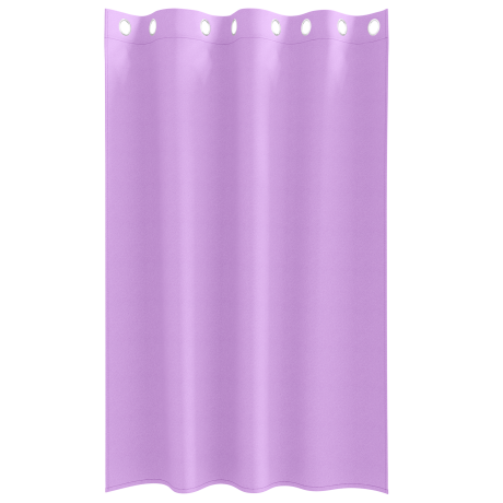 vidaXL Gordijnen met gordijnen 2 pcs Paars 175 x 140 cm Polyester afbeelding3 - 1