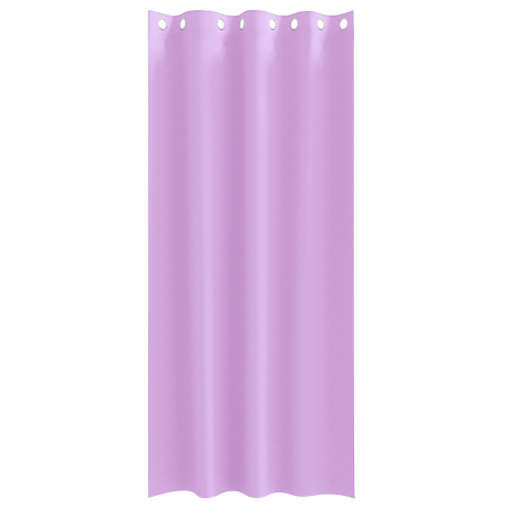 vidaXL Gordijnen met gordijnen 2 pcs Paars 260 x 140 cm Polyester afbeelding3 - 1