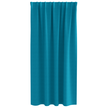 vidaXL Verduisterende gordijnen 2 pcs Turquoise 175 x 140 cm Polyester afbeelding3 - 1
