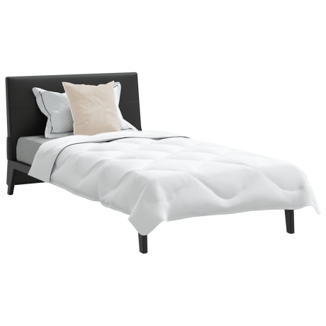 vidaXL Zomerdeken met Kussen Anders 2 pcs Wit 135 x 220 cm Microfibre afbeelding3 - 1