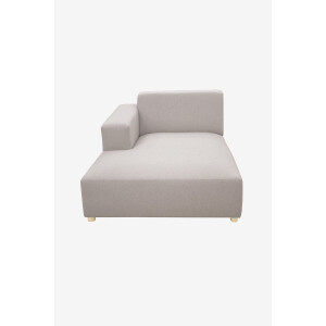 Earl chaise longue links Unit stone