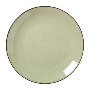 Ontbijtbord Emma - lichtgroen - ø21x2.5 cm