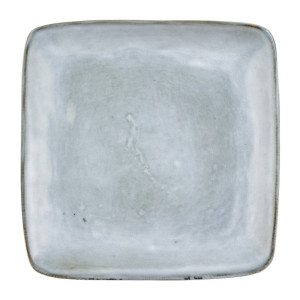 Vierkant bord Toscane - lichtblauw - 20 cm