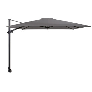 Zweefparasol Siesta premium 4 Seasons 300x300cm   (charcoal)