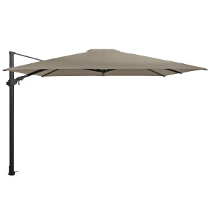 Zweefparasol Siesta premium 4 Seasons 300x300cm   (taupe)