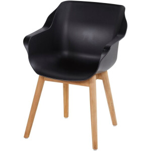 Hartman Armstoel Sophie Studio Teak Black