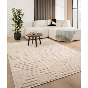 Scandinavisch vloerkleed - Arc Shade crème 200x300 cm