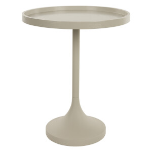 Zuiver Ronde Bijzettafel 'Jason' 46cm, kleur Beige