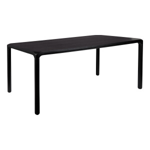 Zuiver Eettafel 'Storm' Essenhout, 160 x 90cm, kleur Zwart