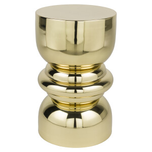 ZILT Bijzettafel 'Roby' 30cm, kleur Goud