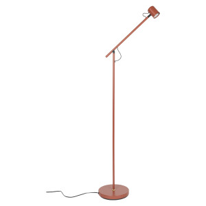 ZILT Vloerlamp 'Kennith' 120cm, kleur Rood