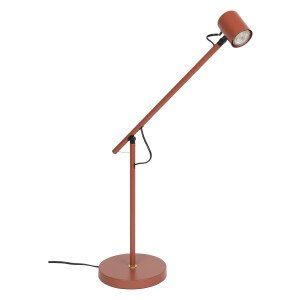 ZILT Tafellamp 'Kennith' 45cm, kleur Rood
