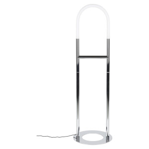 Zuiver Vloerlamp 'Arch' 135cm, kleur Chroom