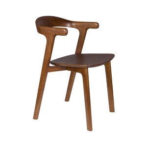Zuiver Eetkamerstoel 'Northwood' Hout, kleur Walnoot