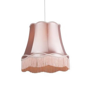 QAZQA Retro hanglamp roze 45 cm - Granny