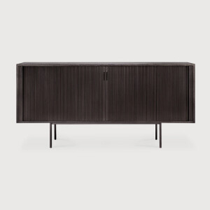 Ethnicraft Dressoir 'Roller Max' Mahonie & Teakhout, 168cm
