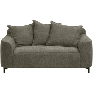 20% korting - Leen Bakker - Bank Elsa 2-zits - Eden - Mokka - Stof - Bruin - 99x168x84 Cm