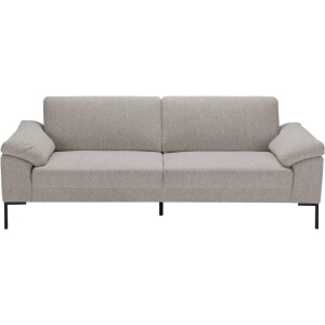 Leen Bakker - Bank Tom 3-zits - Monza - Stof - Beige - 92x222x84 Cm