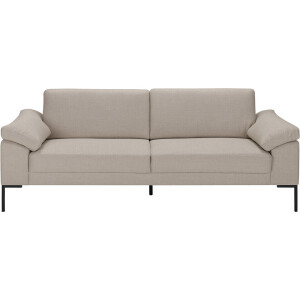 Leen Bakker - Bank Tom 3-zits - Basel - Stof - Beige - 92x222x84 Cm